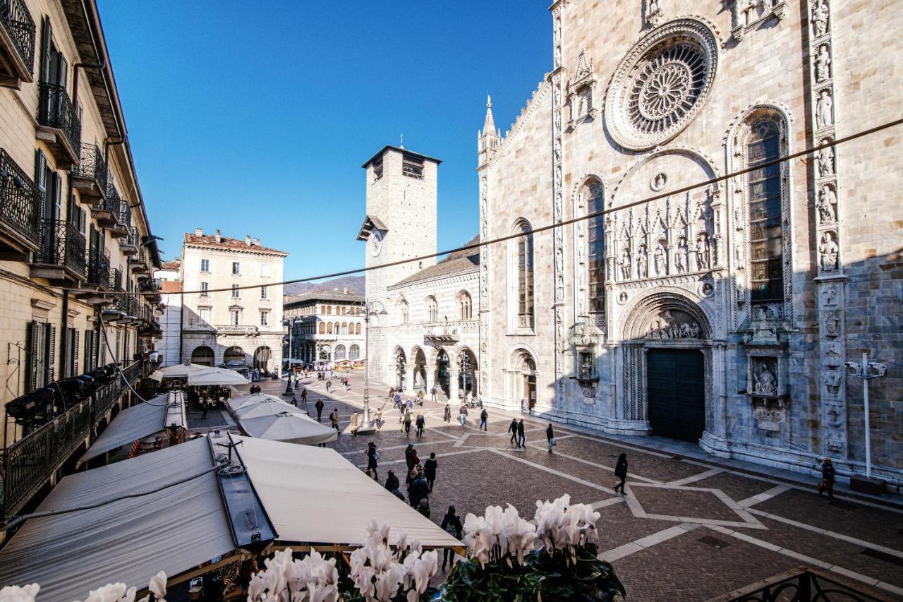Ferienwohnung La Finestra Sul Duomo - The House Of Travelers Como Exterior foto